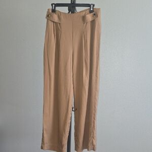Banana Republic Tan Wide Leg Pants